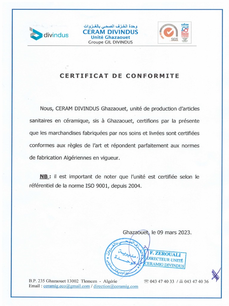 Certificat De Conformit Maison De Plus De 30 Ans