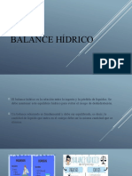 Balance Hídrico