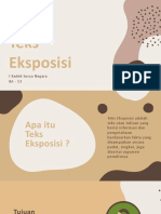 Bahasa Indonesia Kelas 8 - Teks Eksposisi