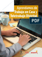 Aprendamos de Trabajo en Casa y Teletrabajo Distrital