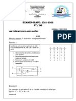 D Coursepreuve D'examen DT Imi