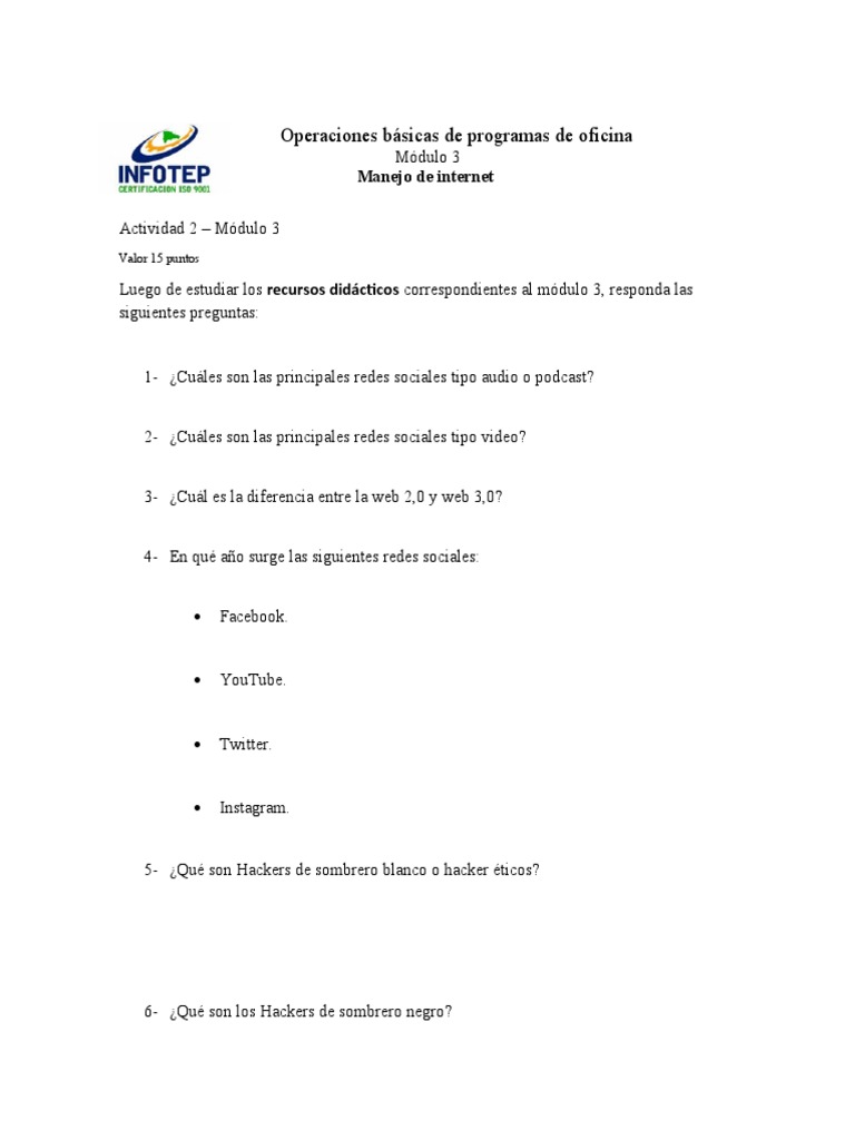 Actividad 2 Modulo 3 Pdf