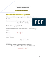 Teorema fundamental del cálculo e integrales impropias