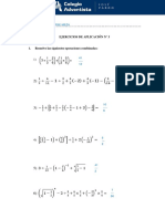 Matemática - FT - Operaciones Combinadas Con Números Racionales