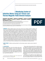 Digital Twin-Based Monitoring System of Induction Motors Using IoT Sensors and Thermo-Magnetic Finite Element Analysis