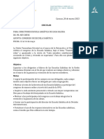 Circular Escuela Sabatica PDF