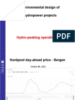 1 Hydropeaking Lecture 8 Ver 1010 2022 PDF