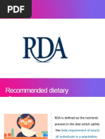 Direction RDA 3 Feb 2022 | PDF | Vitamin | Nutrients