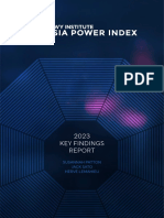 Lowy Institute 2023 Asia Power Index Key Findings Report