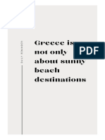 Greece Is Not Only About Sunny Beach Destinations