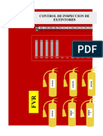 Inspección de Extintores