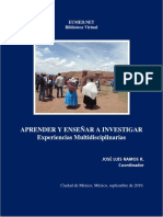 Aprender y Enseñar A Investigar Doctor Jose Luis Ramos Pag 114-118 PDF