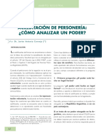 Acreditacion de Personeria - Cornejo PDF