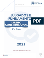 Amostra. Constitucional. 2021. Julgados e Fundamentos