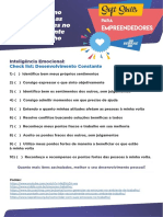 Check List-Desenvolvimento Constante