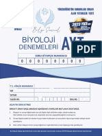 Biyoloji: Denemeleri