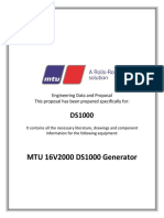 New MTU DS1000 Submittal