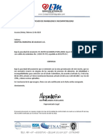 Certificado de Inhabilidades e Incompatibilidades