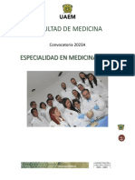 Convocatoria de Medicina Legal 2023