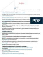 Cuestionario de Sociales y Estadistica