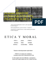 1.1 La Indignación Moral Como Punto de Partida de La Ética