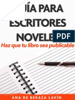 Guía para Escritores Noveles Haz Que Tu Libro Sea Publicable