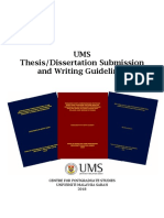 UMS Thesis Guideline 2018 PDF