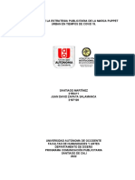T10386 - Análisis de La Estrategia Publicitaria de La Marca Puppet Urban en Tiempos de Covid 19 PDF