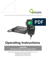 UHF Citizen Band Radio Quickstart Guide