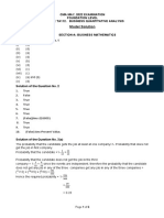 TA112.BQA F.L Solution CMA May 2022 Examination PDF