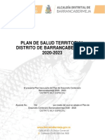 Plan Territorial de Salud 2020 2023 Definitivo PDF