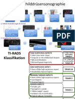 Ablauf Schilddrüsensonographie