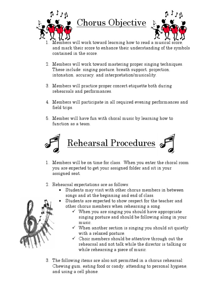 Chorus Handbook 5th and 6th Grade PDF