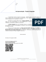 Carta de Apresentação - Projeto Integrador PDF