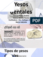 tema yesos materiales dentales