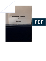 Lawrence Dennis - Operational Thinking for Survival-Ralph Myles (1969)
