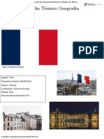 Comparação entre a França e o Burundi em indicadores sociais, econômicos e demográficos