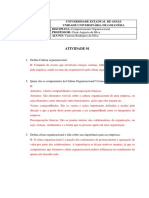Atividade 01 - ComportamentoOrganizacional - Vinícius PDF