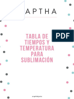 Consejos de Sublimación PDF