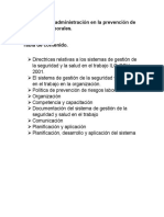 El Papel de La Administración en La Prevención de Riesgos Laborales. 777