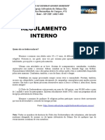 Regulamento Interno