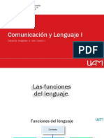 Sesión 5 CyL I - Funciones Del Lenguaje