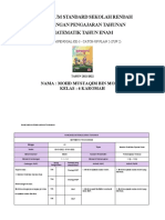 Catch-Up Plan Matematik 6 Karomah