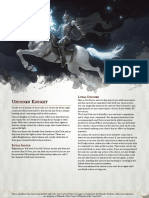 Fighter - Unicorn Knight - GM Binder