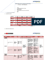 Planificador Anual 3ro Primaria