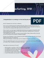 Marketing, 2121 - Round 2 Case