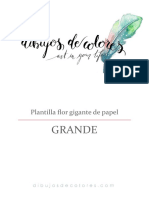 GiantPaperFlowers DibujosdeColores PDF