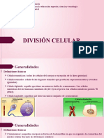 Tema 3 División Celular