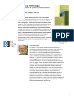 Filosofia y Tecnologia PDF