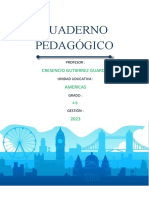 Cuaderno Pedagógico: Cresencio Gutierrez Guardia Americas